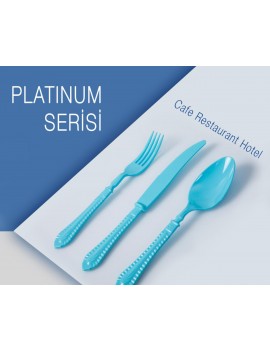 Platinum Serisi Plastik Çatal Kaşık Bıçak